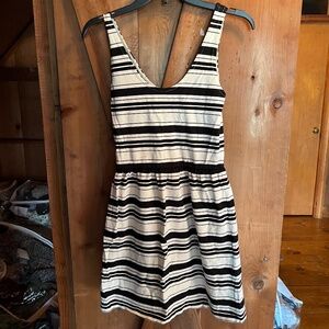 J crew striped dress